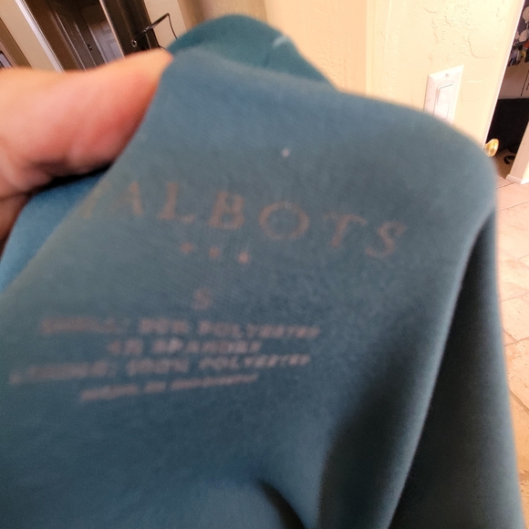 TALBOTS S curvy draped floral professional dress modest - Picture 4 of 13